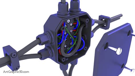 3d printed electrical box|junction box 3d.